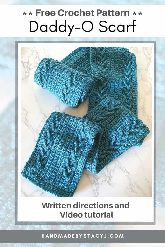 Daddy O Pin for the free crochet pattern @frofrom Handmade by Sta