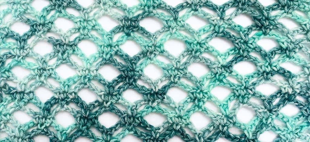 Double Diamond Mesh Featured Image from Handmade by Stacy J